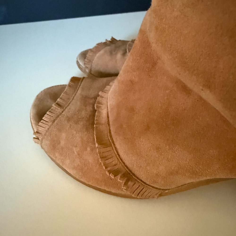 Sundance Corsica Boot Sandal, Camel, Size 39 - Picture 10 of 13
